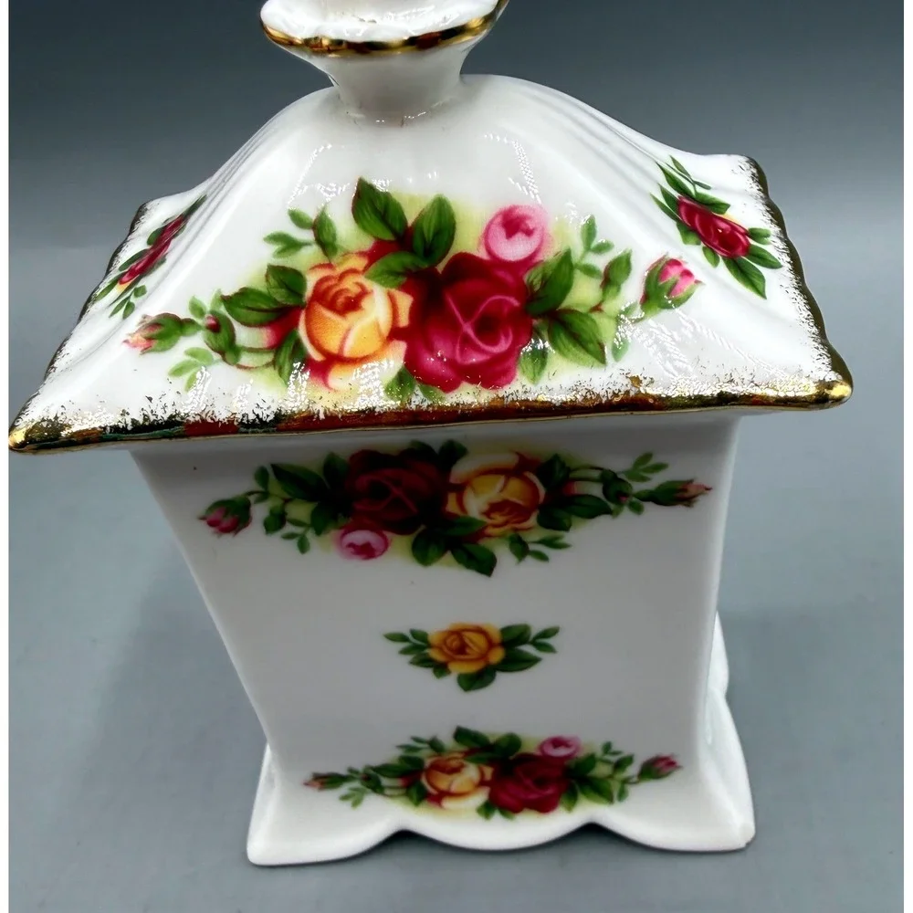 Royal Albert Old Country Roses Bone China Mini Carriage Clock *Doesn't Keep Time - Picture 5 of 15